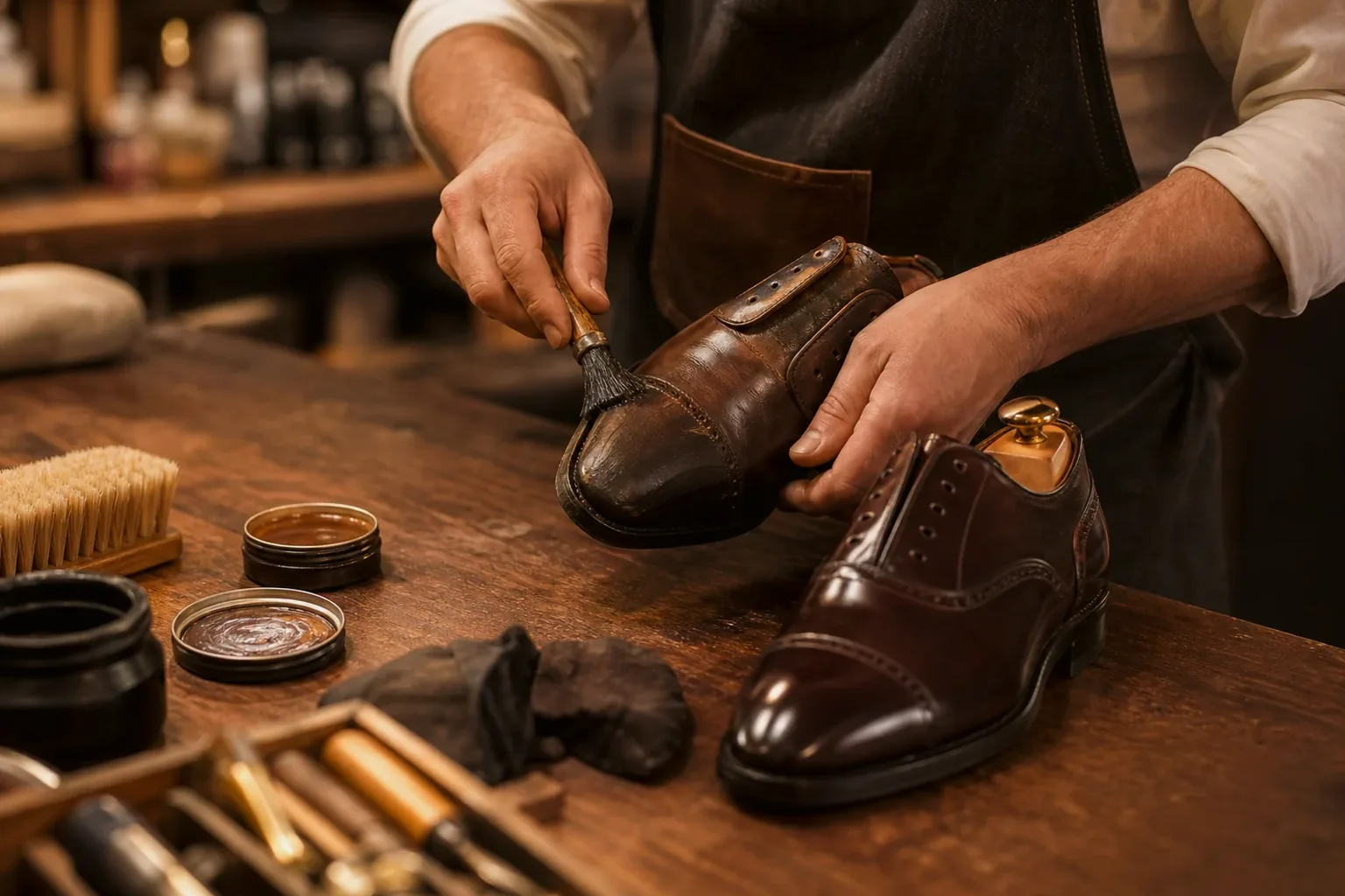 Reforma de sapatos sociais em Teresina